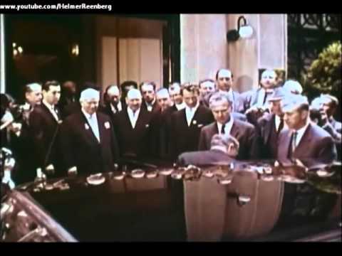 President John F. Kennedy and Soviet Premier Nikita Khrushchev meet in Vienna, Austria in June 1961