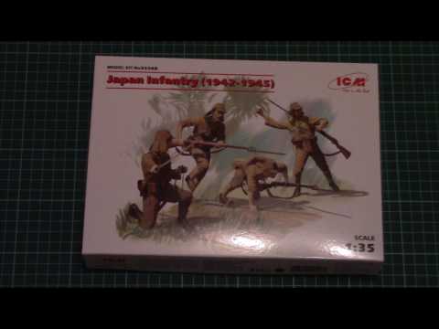 Download Youtube mp3  ICM 1/35 Japan Infantry 19421945 35568 Review