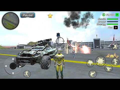 Hurricane Superhero : Wind Tornado Vegas Mafia | Walkthrough Gameplay