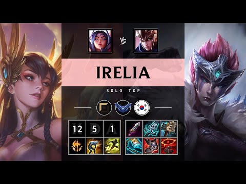 Irelia Top vs Quinn - KR Diamond Patch 25.08