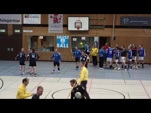 DM der M35: SSV Heidenau vs. TV Dieburg (Vorrunde / Halle 2016)