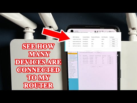 How to know how many devices are connected to my wifi router