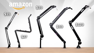 $15 vs. $130 Microphone - Which Microphone Arm Stand Is Best