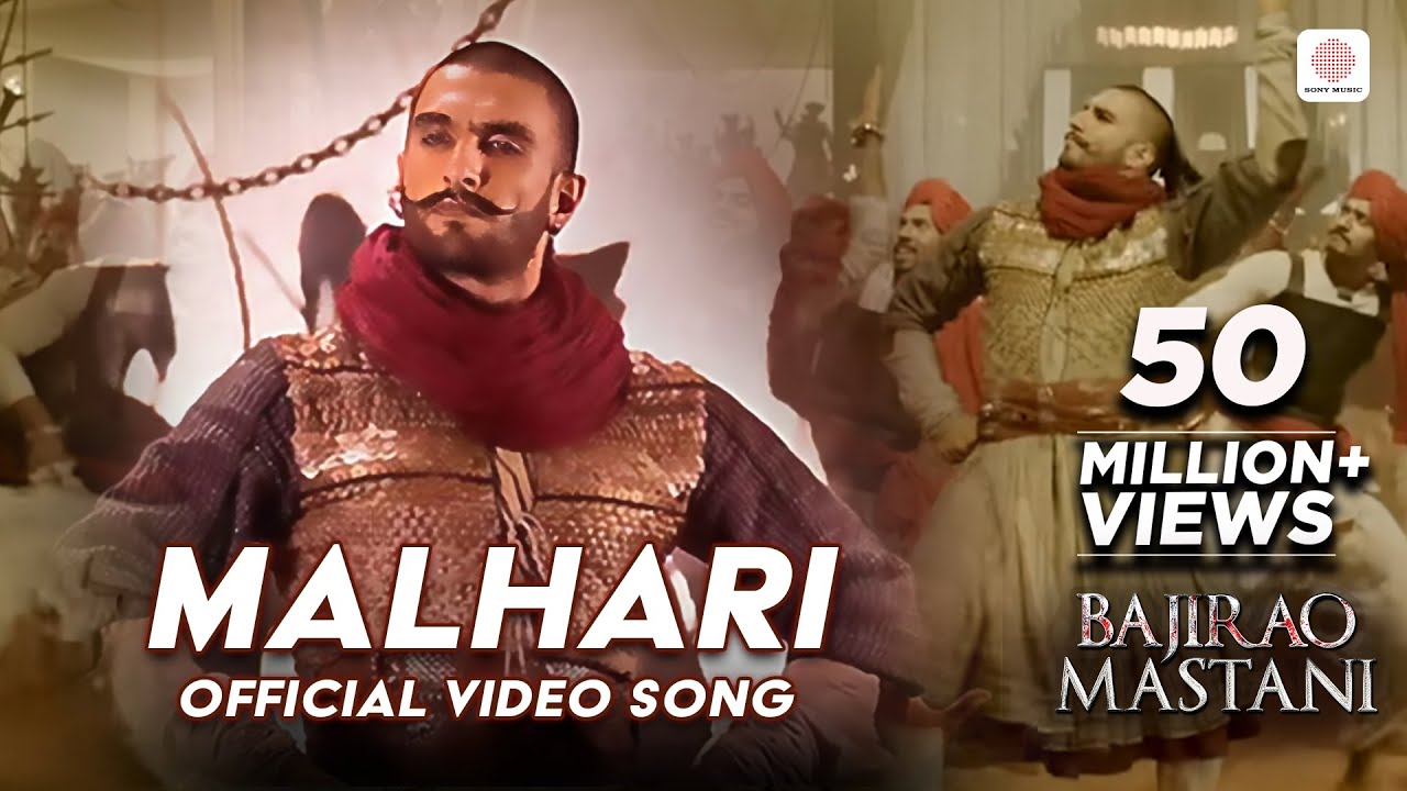 Malhari Lyrics  | Bajirao Mastani | Deepika Padukone, Priyanka Chopra, Ranveer Singh | Vishal Dadlani | Sanjay Leela Bhansali
