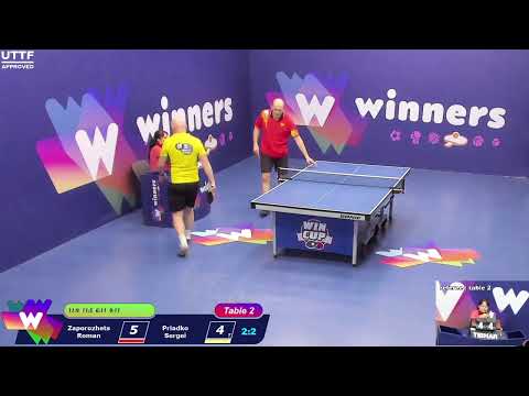 WINners CUP table 2  08.01  Zaporozhets Roman - Priadko Sergei   21:30