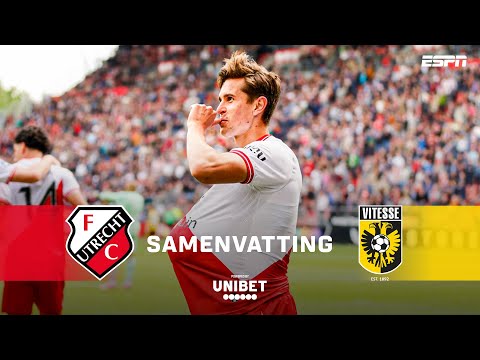 😰 FC UTRECHT heeft MOEITE met GEDEGRADEERD VITESSE ⬇️ | Samenvatting FC Utrecht - Vitesse