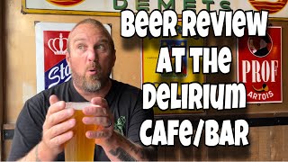 Download the video "Beer Review at The Delirium Cafe /Bar"