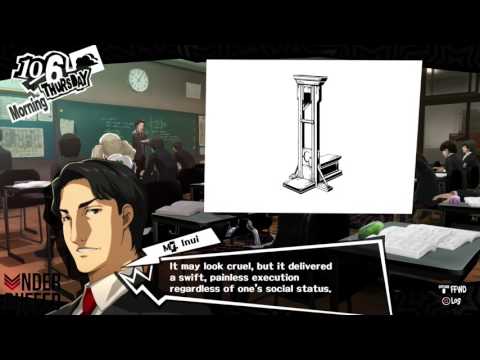 [Persona 5] Question 10/6 - This device made mass executions possible.