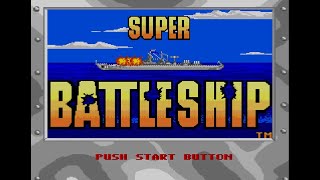 Super Battleship / Sega Megadrive (Genesis)