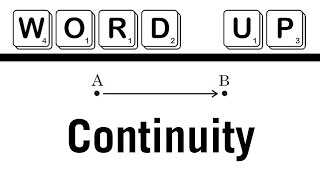 What Does Continuity Mean