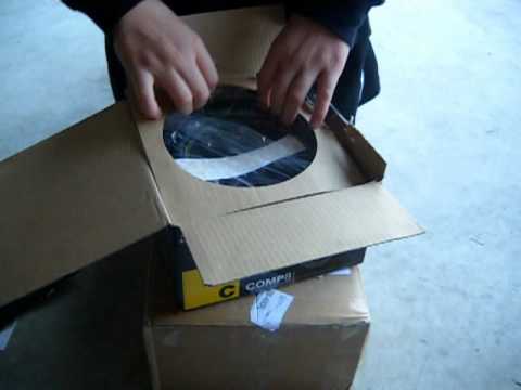 Unboxing Kicker Subwoofer