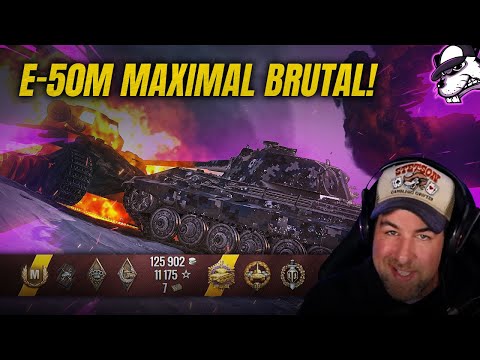 E-50M: brutal to the max! This round perfectly describes the E-50M! [World of Tanks - Gameplay - DE]