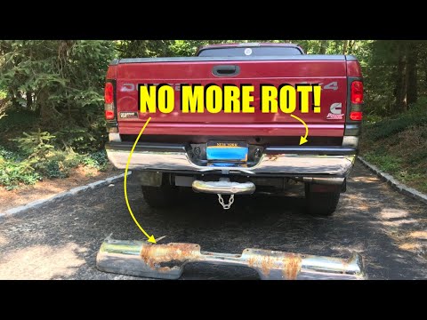 Dodge Ram Rear Bumper Replacement (NO instructions)