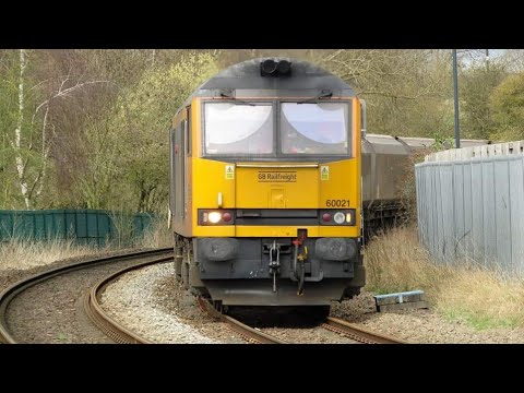 GBRf 60021 passing Romanby Road LC