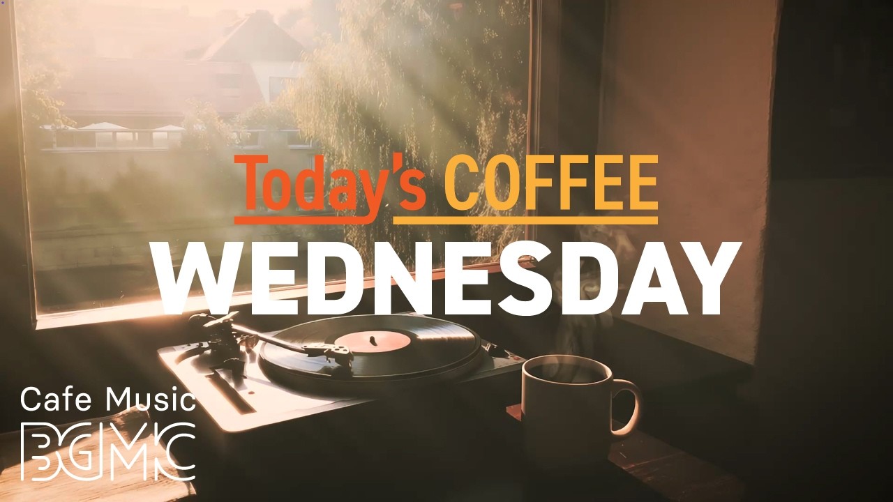 Today's COFFEE WEDNESDAY: September Record Cafe Jazz ☕ Soft Music for Focus | Cafe Music LIVE
