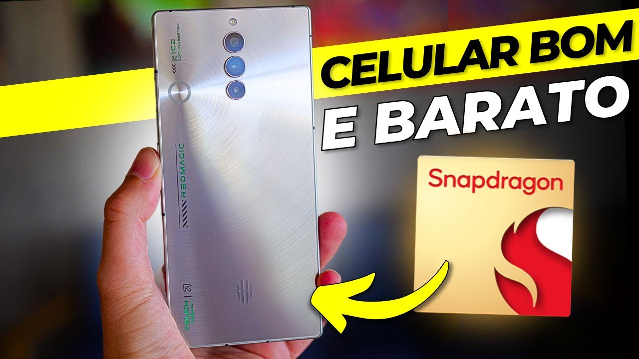 TOP 7 MELHORES Celulares BOM e BARATO em 2024! (RODA TODOS JOGOS)
