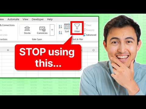 Excel: Transform Your Data Without Using Filters!