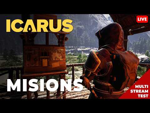 🔴 Taking On Our First Missions | Icarus (Testing Multistream)