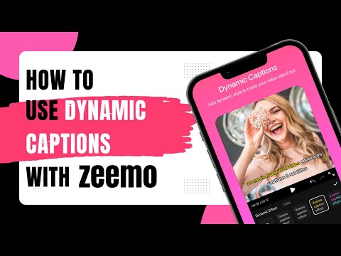 How to Use Dynamic Captions with Zeemo | Zeemo AI