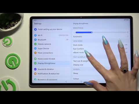 HUAWEI MatePad Pro 12.6 – फ़ॉन्ट साइज कैसे बदलें