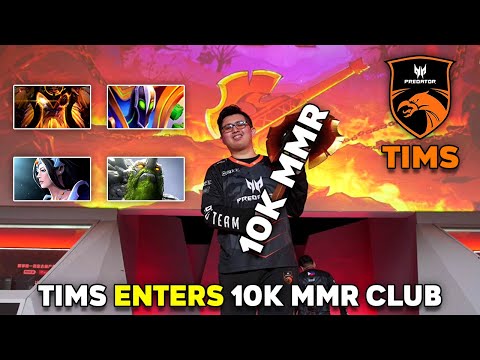 TNC.TIMS FINALLY REACHES 10K MMR - Sixth Filipino Player to Achieve It - Dota 2