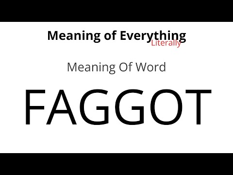 Faggot Meaning