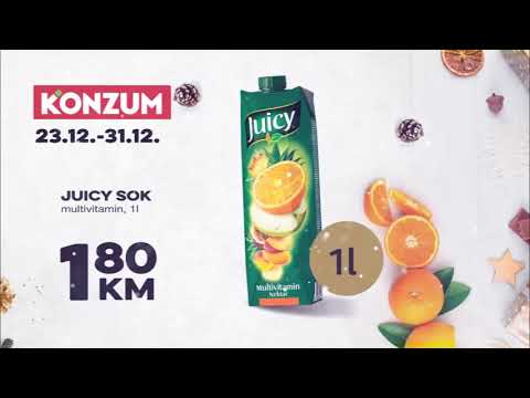 Konzum katalog! 23.12.-31.12.2019.