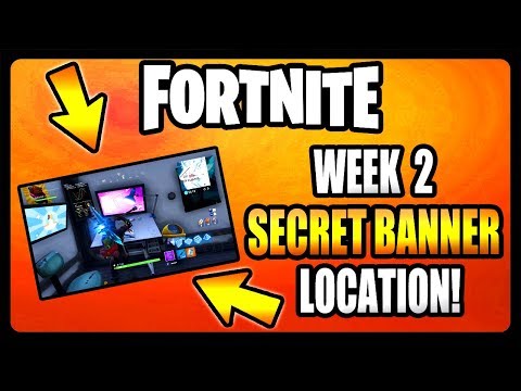 SECRET BANNER LOCATION WEEK 2 SEASON 7! (FORTNITE SEASON 7)