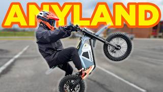 AnyLand Rev Pro: A Mini Electric Dirt Bike That Helps You Wheelie!