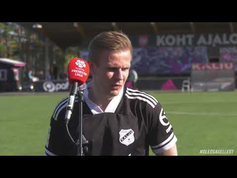 Premium liiga 3. voor: Nõmme Kalju FC - Tallinna JK Legion 1:2 (0:1) Andreas Raudsepa intervjuu