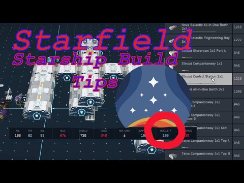 Building a Starship in Starfield + Starship Design Perk fast