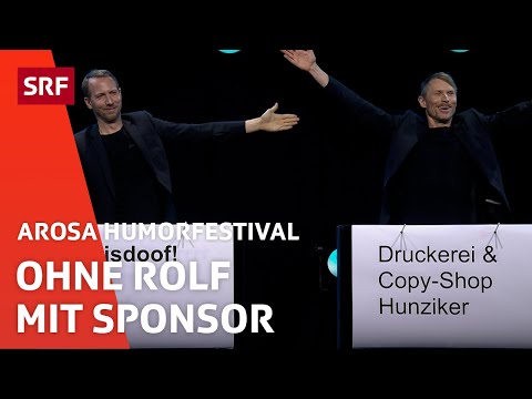 Ohne Rolf: Neu mit Sponsor | Comedy | Arosa Humorfestival | SRF