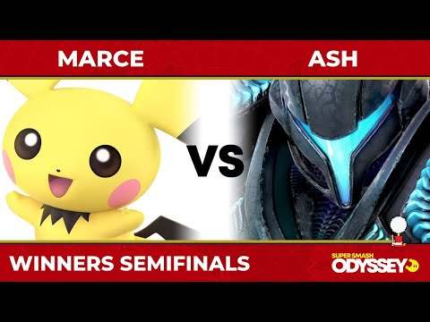 SSO 72 - GURG | Marce (Pichu) VS HOA | ash (Dark Samus) - Winners Semifinals - SSBU