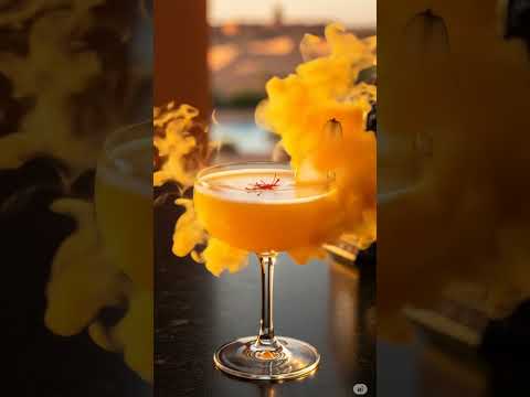 How to Make the Saffron Oasis: The Ultimate Exotic Gin & Pear Cocktail Recipe