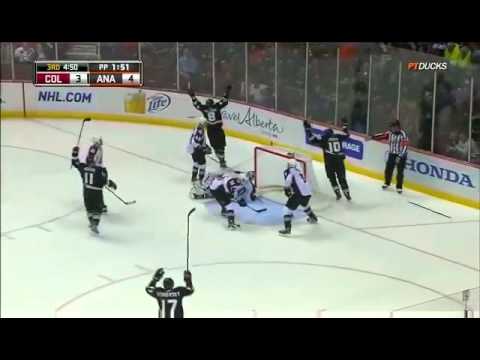 Teemu Selanne Hattrick ANAHEIM  - COLORADO  29.03.2011