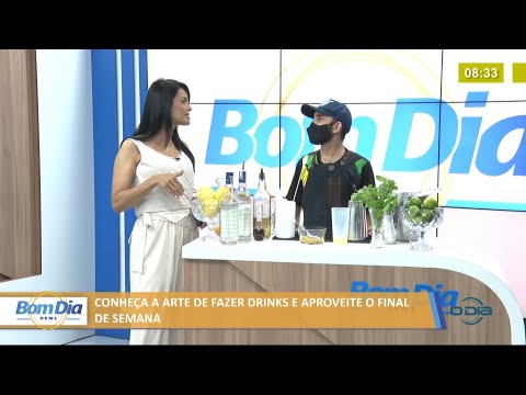 Conheça a arte de fazer drinks e aproveite o final de semana 28 05 2021