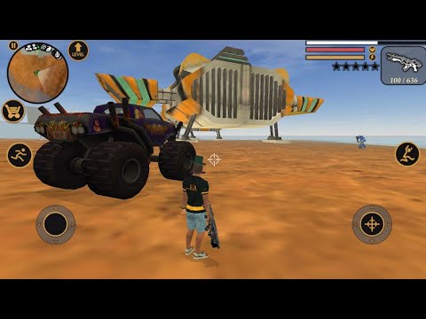monster truk in Vegas crime simulator new vehicle