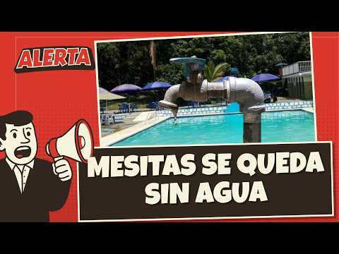 Piscinas de Mesitas se usarían como reserva de agua ante la sequía y la ola de calor