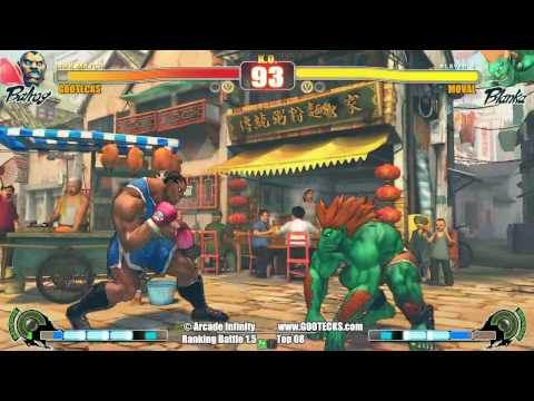 Arcade Infinity SF4 Ranbat 1.5 Winners Quarterfinals - Gootecks (BA) vs MOVAL (BL)