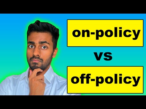 Reinforcement Learning: on-policy vs off-policy algorithms