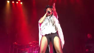 Brandy performs "Hardly Breathing (Intro)/ What About Us?/ Full Moon/ I Thought"