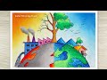How to draw save Environment save Earth, Save nature drawing