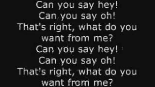 What Do You Want From Me- Forever The Sickest Kids Lyrics