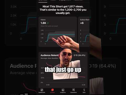 Why your shorts flatline on YouTube