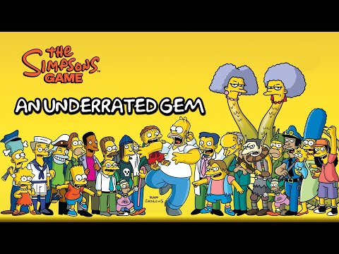 A Deep Dive Into The Underrated Simpsons Game || The Simpsons Game Retrospective
