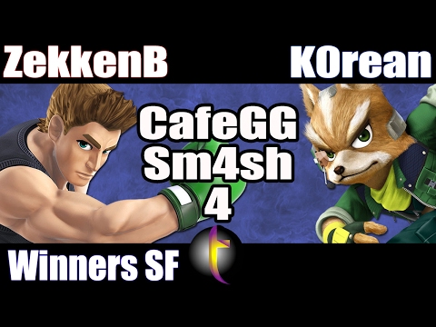 CGG4 Singles: SSB Wii U - WSF - ZekkenB vs K0rean