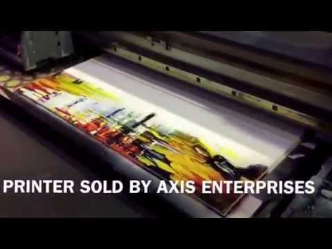 Xis canvas printer machine