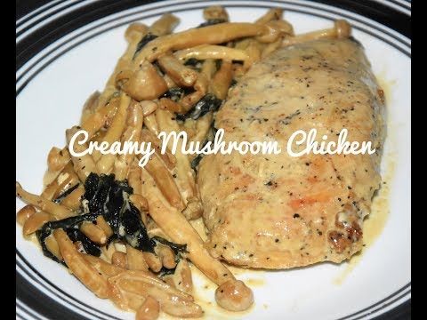 Creamy Chicken And Mushrooms Recipe - One Pan Keto Chicken Recipes