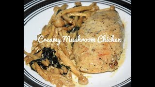 Creamy Chicken And Mushrooms Recipe - One Pan Keto Chicken Recipes