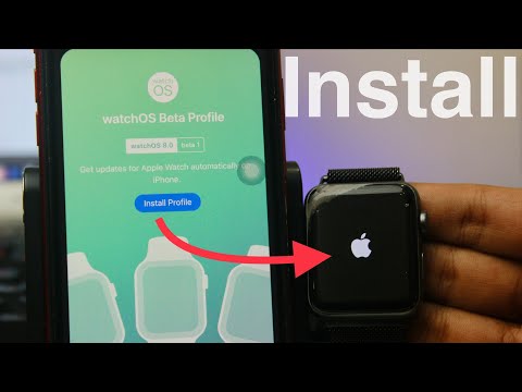 Install WatchOS 8.0 Beta 1